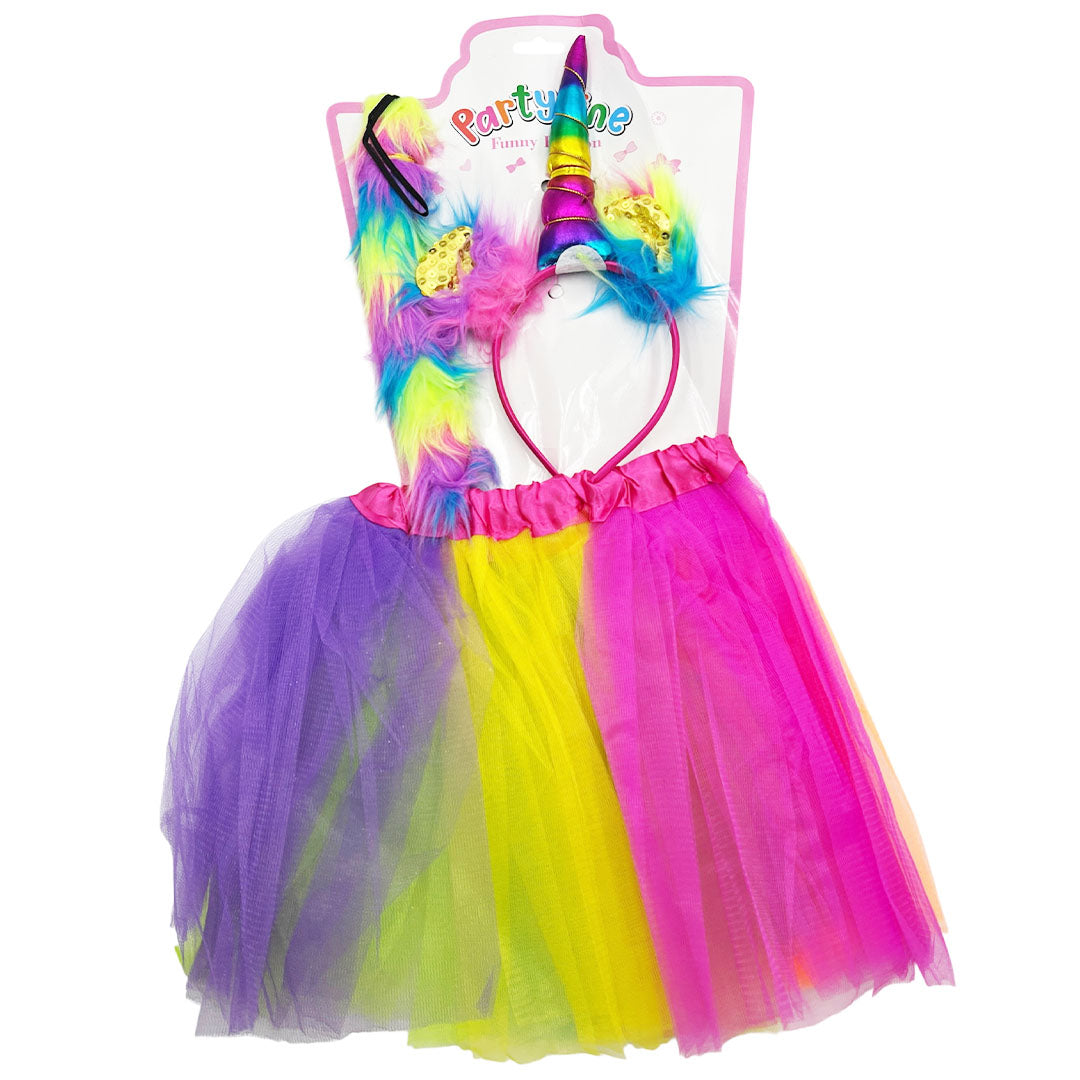 KIT TUTU UNICORNIO COLA