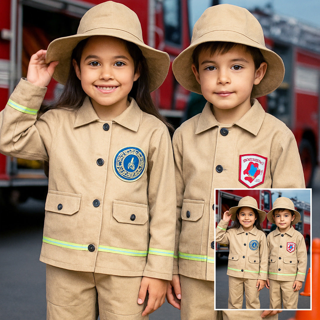 DISFRAZ BOMBERO