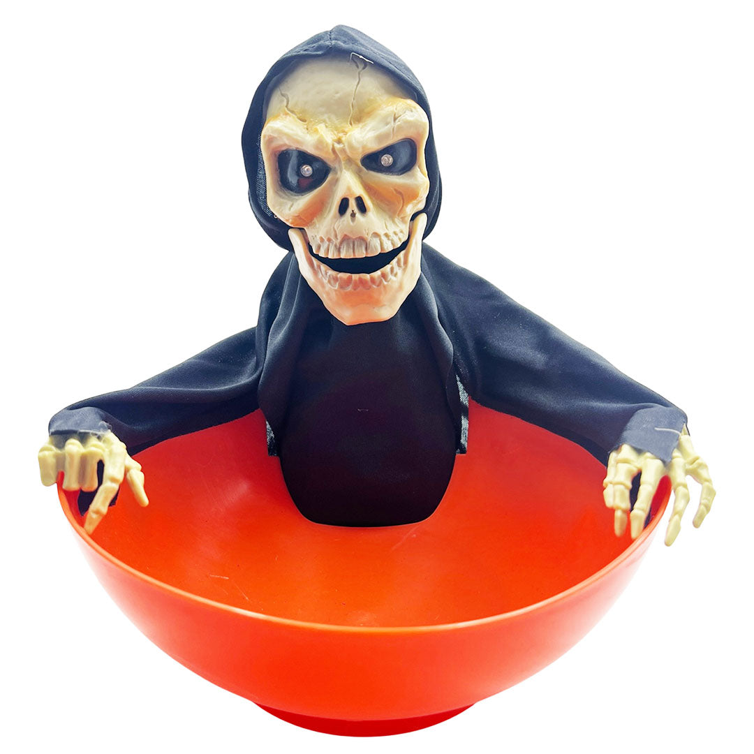 CALAVERA PLATO DE CARAMELO LUZ