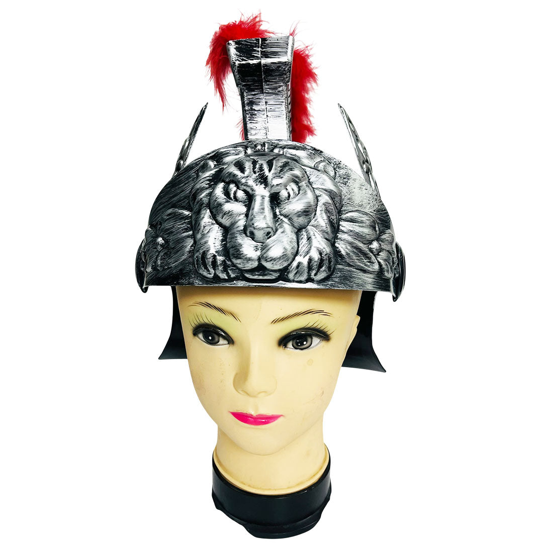 Casco Guerreo Penacho Pqño